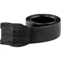 Salvimar Nylon Snake Elastic Weight Pro Schnallen-gürtel Schwarz Schwarz One Size