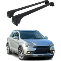 Omac 4913916B Dachreling Dachträger Aluminium 75 kg Max für MITSUBISHI ASX (GAW)