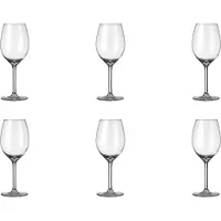 Royal Leerdam Rotweinglas, 41 cl, transparent, Glas, 6er‑Set