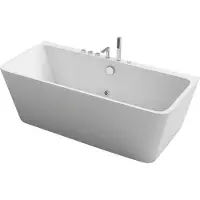 Jet-Line Whirlpool freistgehend Vallerie weiss Badewanne Whirlwanne