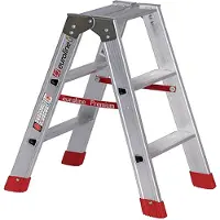 Euroline Premium 30577 Stufenstehleiter 2x3 Stufen