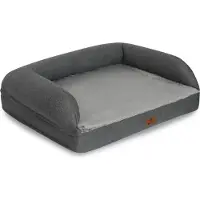 Ketttex elGiga orthopädisches Hundebett Moritz - Bezug mit RV waschbar - M 80 x 55 cm
