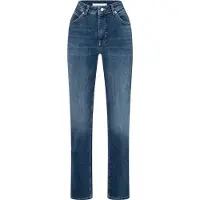 MAC JEANS Mac - Damen 5-Pocket Jeans, Melanie (5040-97-0380L), Größe:W36, Länge:L34, Farbe:simple wash (D586)