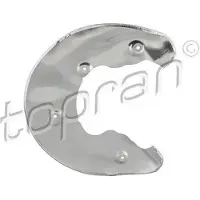 Topran Ankerblech 117 960 vorne rechts für AUDI A4 Avant (8K5 B8) Q5 (8RB)