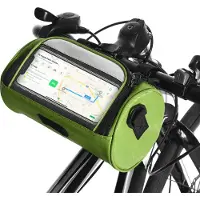 Kkmoon Lixada Fahrrad Lenkertasche wasserdichte Fahrradtasche mit Touchscreen PVC-Sichtfenster, Umhängetasche Multifunktionale Fahrradtasche für Fahrräder Vorne Fahrradpackung