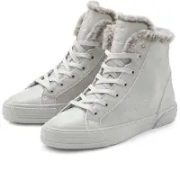 Elbsand Stiefelette Stiefel, Boots, Schnürstiefelette, Sneaker, Schnürschuh hellgrau Größe 36