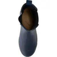 Fischer Damen Gummistiefel Stiefelette Stretcheinsatz 201033, Größe:38 EU, Farbe:Blau