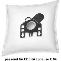 Rs-products 10x Stausbaugerbeutel ähnlich zu EDEKA zuhause E04 I E 04 Miele Magic Mint 700 und Miele Duoflex 2000-S4
