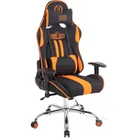 CLP Bürostuhl Limit XM Stoff schwarz/orange