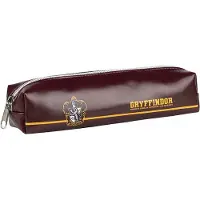 Cerdá LIFE'S LITTLE MOMENTS – Kleines Uni-Federmäppchen Gryffindor mit 1 Fach [Harry Potter] – Ideales Federmäppchen aus Kunstleder mit Reißverschluss – Schlankes und leichtes Design