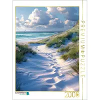 CALVENDO Puzzle Spuren ans Meer | 2000 Teile Lege-Größe 90x67cm Foto-Puzzle für glückliche Stunden