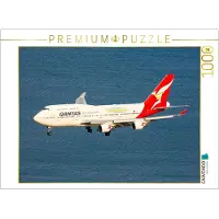 CALVENDO Qantas Boeing 747-400 - YSSY/SYD - Foto-Puzzle, 1000 Teile, 1000 Stück(e), Flugzeug