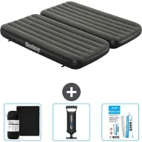 Bestway Luftmatratze – 3-in-1 – 1-Person – 2-Person – 99 x 188 x 25 cm – Grün – im Lieferumfang enthalten Zubehör