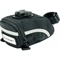 Procraft Satteltasche Mini II 0,5 l Schwarz - kompakt & wasserabweisend mit R....