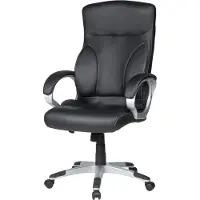 Duo Collection Chefsessel >Cosimo< 150 kg belastbar, ergonomisch, schwarz - 65x114x65cm (BxHxT)