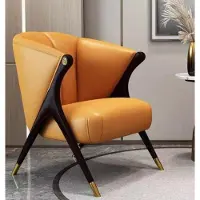 Xl Moebel Gmbh Design Luxus Orange Sessel Chair Sofa 1 Sitzer Fernseh Chaise Kunstleder