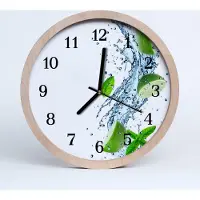 Tulup Holzuhr 20fi cm wanduhr - Minze Relish