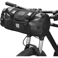 Sahoo Fahrrad Lenkertasche Wasserdicht 11L Fronttasche Lenkerrolle Fahrradtasche für Lenker Bikepacking Roll Bag Schultertasche Aufbewahrungstasche