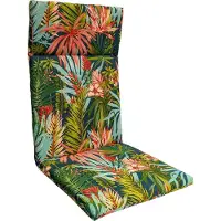 Schwienhorst Hochlehner-Auflage Hawaii 120 x 50 x 4 cm | 100% Baumwolle