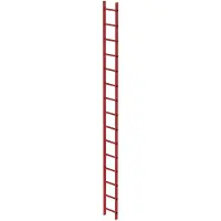 MUNK Günzburger Steigtechnik MUNK Schachtleiter aus GFK 300mm breit 15 Sprossen 4,20m lang