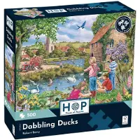 The House of Puzzles Dabbling Ducks Puzzle 500 Stukjes