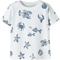 Name it T-Shirt - NmmFille - Bright White - - 4 Jahre (104) - T-Shirts
