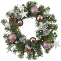 Star Trading LED-Tannenkranz "Noel", Durchmesser ca. 40 cm