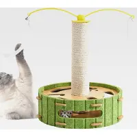 Markenlos Katzen,Möbelschoner Mit Kugelbahn - Vertikaler Mit Spielzeugen | Für Zuhause, Schlafzimmer, Wohnzimmer, Wohnung, Raumecke, Spielbereich Und Entspannungszone