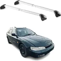 Aurilis Dachträger Grundtäger für Honda Accord Kombi 1994-2015 5tür 100kg Alu ABE Silber