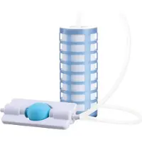 Lixada Camping-Wasserreiniger, tragbares Trinkwasser-Filterger?t, unterst¹tzt Siphon/Unterdruck, 2 Modi f¹r Outdoor-Camping, Wandern, Reisen, Abenteuer