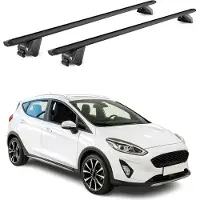 Omac Dachträger Grundtäger für Ford Fiesta VII Active 2018-2025 100kg Alu Schwarz ABE