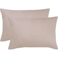 Bettwaren-Shop Single Jersey Kissenbezug Ulm 2er Pack 40x60 cm basalt