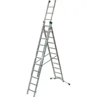 Facal Mehrzweckleiter SUPERPRIMA S600 3-teilig 10+11+11 Sprossen