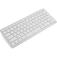 System-S Wireless Kabellose Tastatur Keyboard QWERTY Spanisch für iOS für Android für Mac für Windows