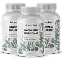 XTRA FUEL Magnesium Bisglycinat - Hochdosiertes aus bewährter Glycinat-Verbindung 682 g Kapseln