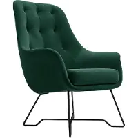 Mirjan 24 Sessel Ezo, Wohnzimmersessel vom Hersteller, Metallfüße Schwarz pulverbeschichtet, Polstersessel (Farbe: Velluto 10)