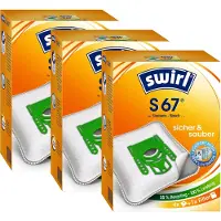 Melitta 3 x Swirl S 67 MP Plus AirSpace Staubsaugerbeutel Staubbeutel Microvlies