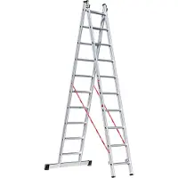Euroline Premium 306 Mehrzweckleiter 2x10 Sprossen