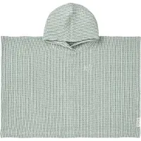 Liewood - Kid's Paco Poncho Embroidery - Surf Poncho Gr 110-116 - 5-6 Years grau