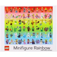 LEGO Minifigur Regenbogen 1000+ (acb1438) Puzzle