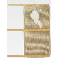 Markenlos Krallenmatte für Katzen, Selbstklebende Sofadecke aus Sisal | Rollbarer für Tischbeine – für Haus, Vermietung, Haus, Außenbereich, Schuppen, Wohnzimmer, klein, mittel, groß