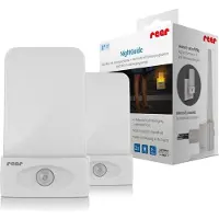 Reer Nachtlicht m. Bewegungsmelder - 2er-Pack - - One Size - Nachtlicht