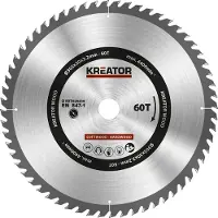 Kreator 305x30x3.2 Mm 60t Holzkreissägescheibe Silber Silber One Size