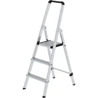 Proregal ML Stufen-Stehleiter einseitig begehbar 3 Stufen