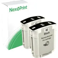 NexoPrint Druckerpatrone kompatibel zu HP P2V34A 82 schwarz DesignJet 510 PS 42 Inch 510 PS 24 510 42 510 24 111