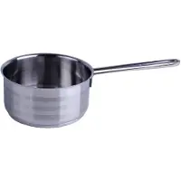 Nobrand Kochtopf satinierter Griff 14 cm 1 Liter | 2 Stk