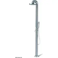 Jee-O fatline 02 Gartendusche poliert mit Handbrause