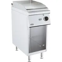 Chefgastro Base 700 Gas Grillplatten BxTxH 400x700x900 mm