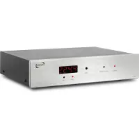 Dynavox HiFi-Netzfilter X7000S, Mehrfach-Steckdose mit 6 Steckplätzen, mit LED-Kontrollleuchte für korrekte Phasenlage und Display, Silber