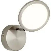 Brilliant Wandspot Pluto | moderne Spotleuchte | Metall/Kunststoff | eisen/weiß | Kopf schwenkbar
